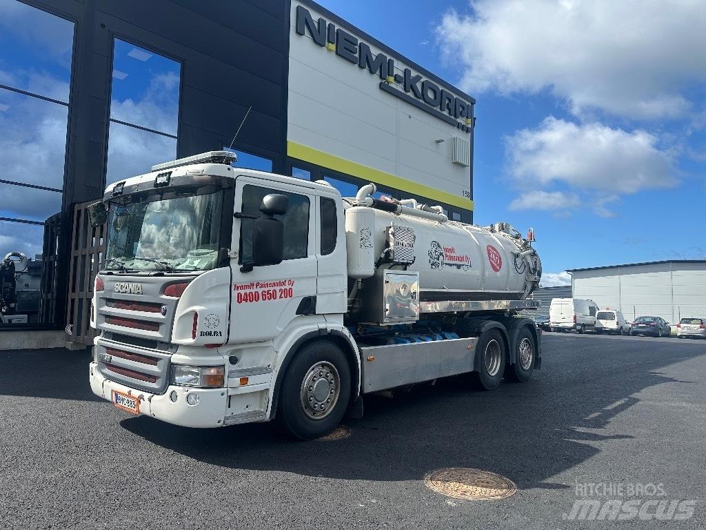 Scania P340 6x2*4 Комбі/Вакуумні вантажівки