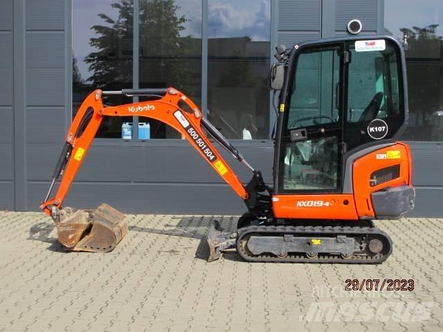 Kubota KX 019-4 Міні-екскаватори < 7т