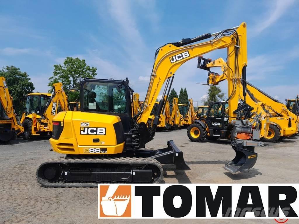 JCB 86 C-2 Середні екскаватори 7т. - 12т.