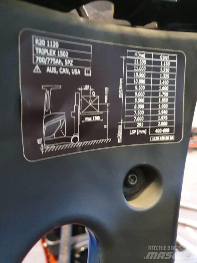 Linde R20 Самохідні електроштабелери