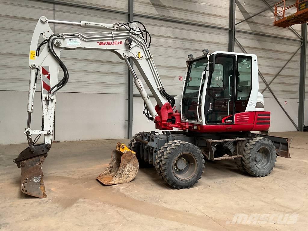 Takeuchi TB 295 W Колісні екскаватори
