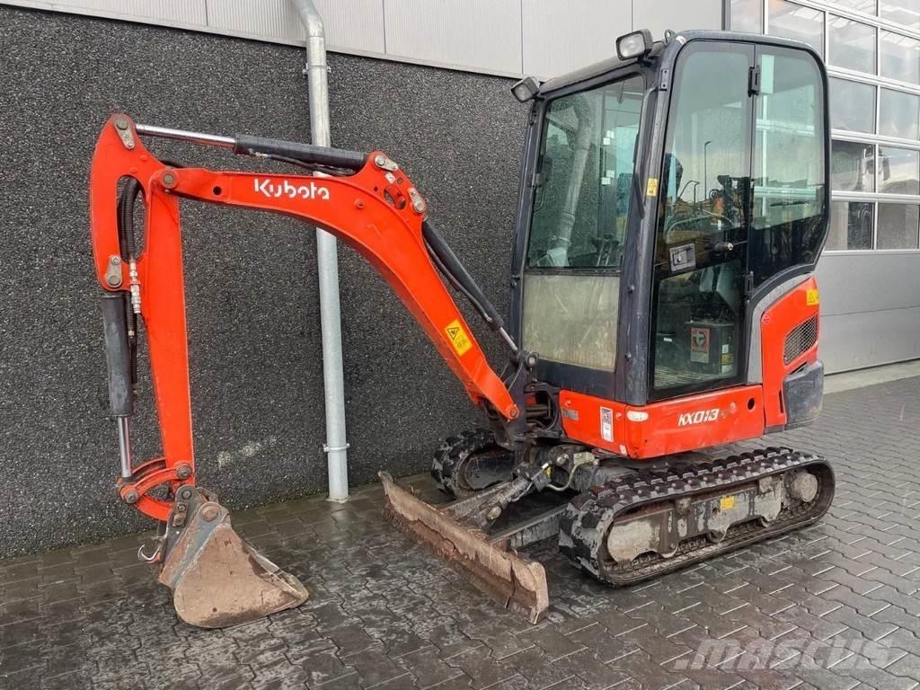 Kubota KX018-4 Міні-екскаватори < 7т
