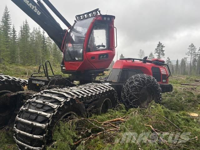 Komatsu 951 Харвестери