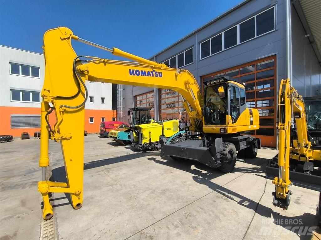 Komatsu PW 180-7 Колісні екскаватори