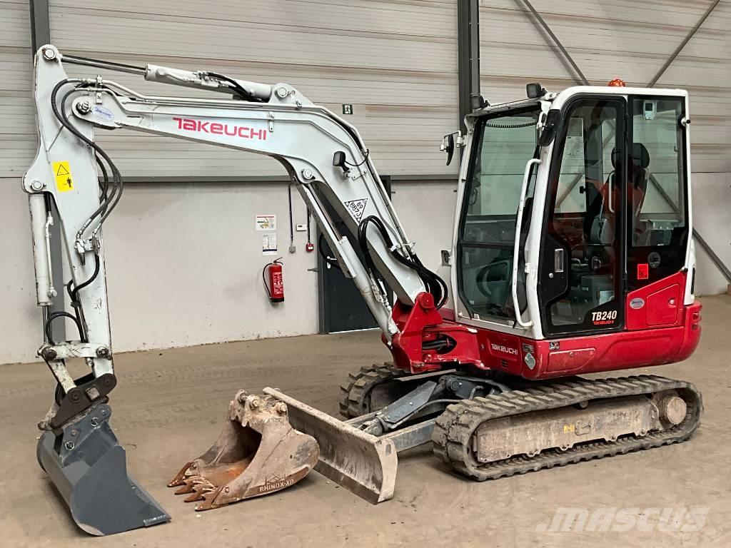 Takeuchi TB 240 Міні-екскаватори < 7т