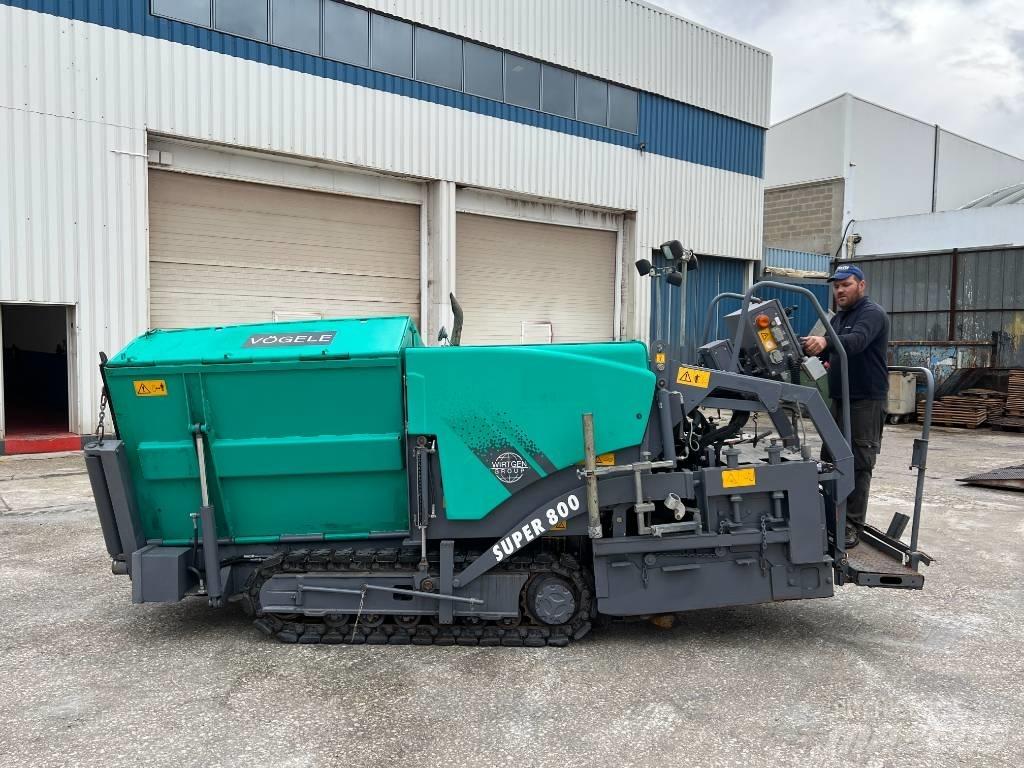 Vögele Super 800 Асфальтовкладачі