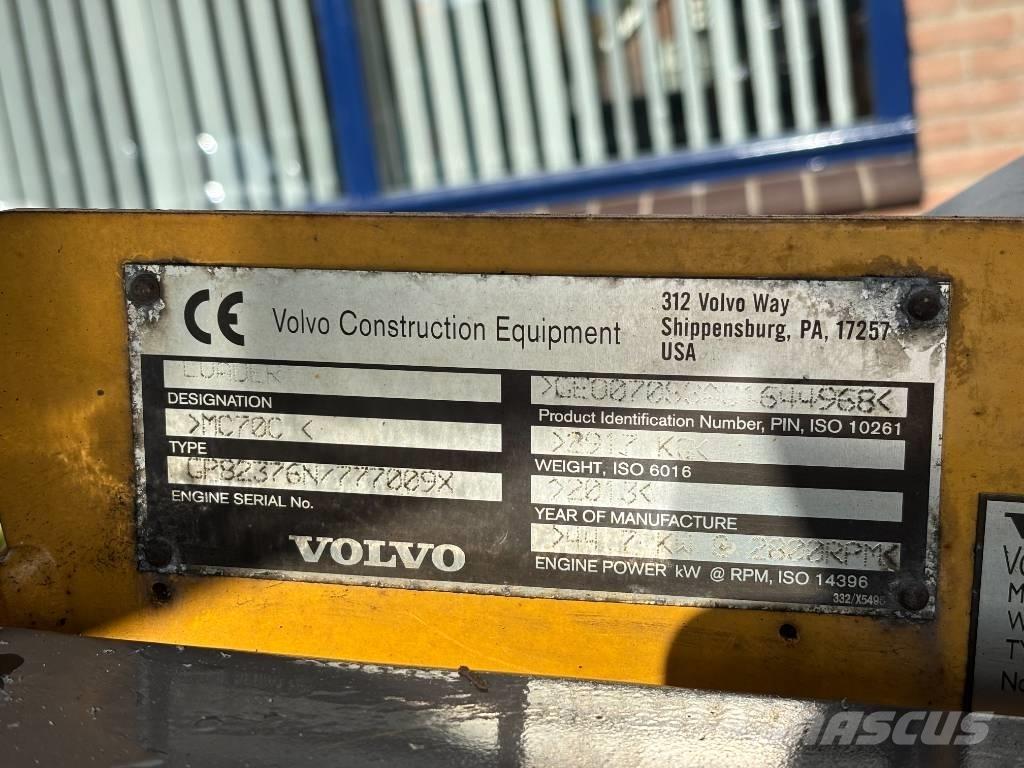 Volvo MC 70 Міні-навантажувачі