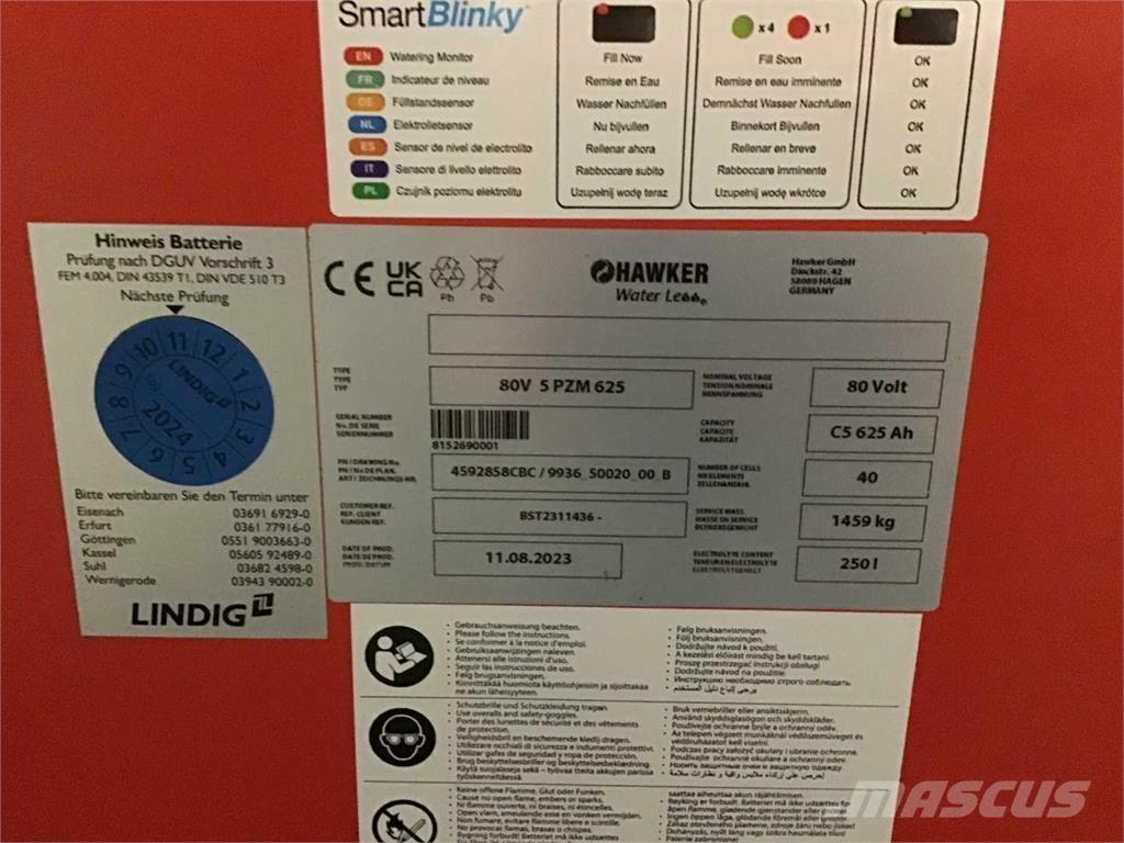 Linde E35L Електронавантажувачі