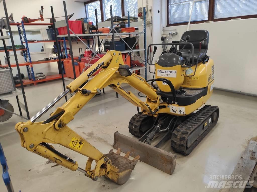 Komatsu PC 09-1 Міні-екскаватори < 7т