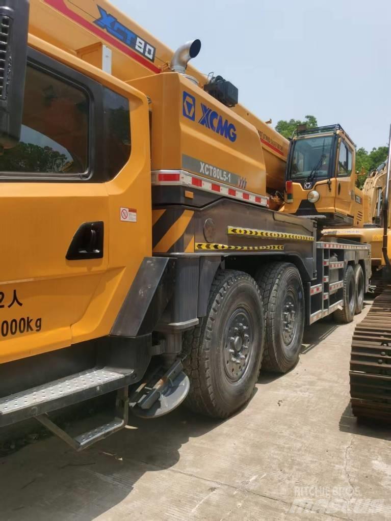 XCMG xct80l5 автокрани