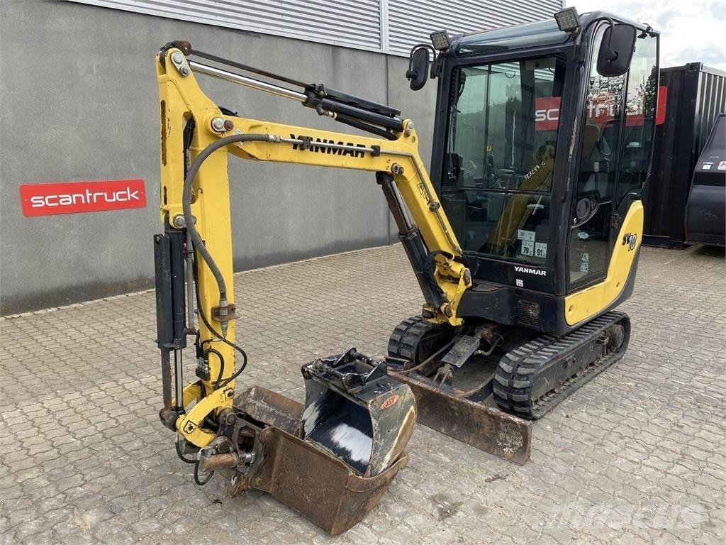 Yanmar SV18 Колісні екскаватори