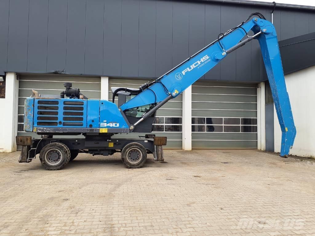 Fuchs MHL340 T4F Перевантажувачі металобрухту/промислові навантажувачі