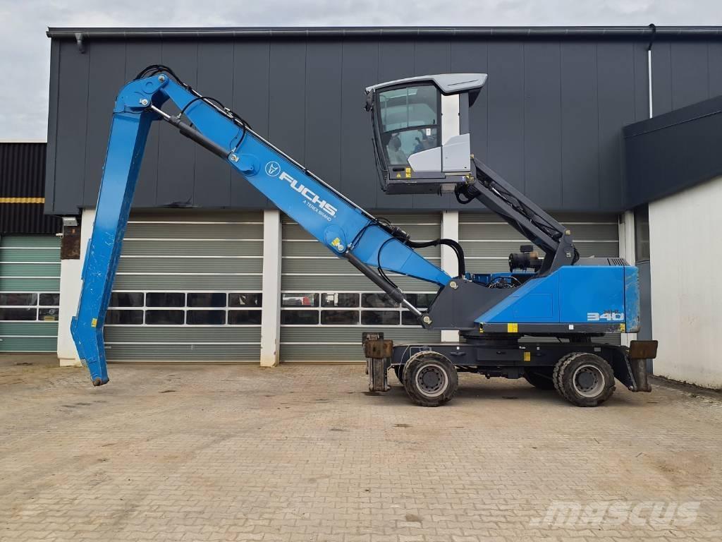 Fuchs MHL340 T4F Перевантажувачі металобрухту/промислові навантажувачі