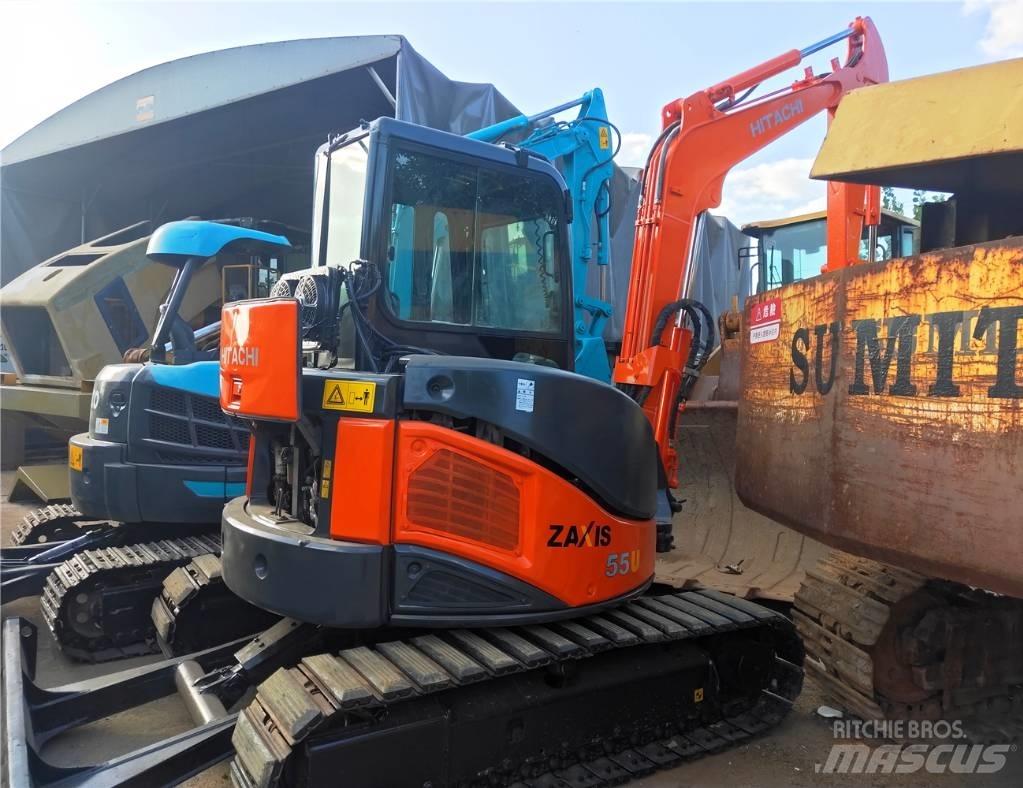Hitachi ZX55UR Міні-екскаватори < 7т