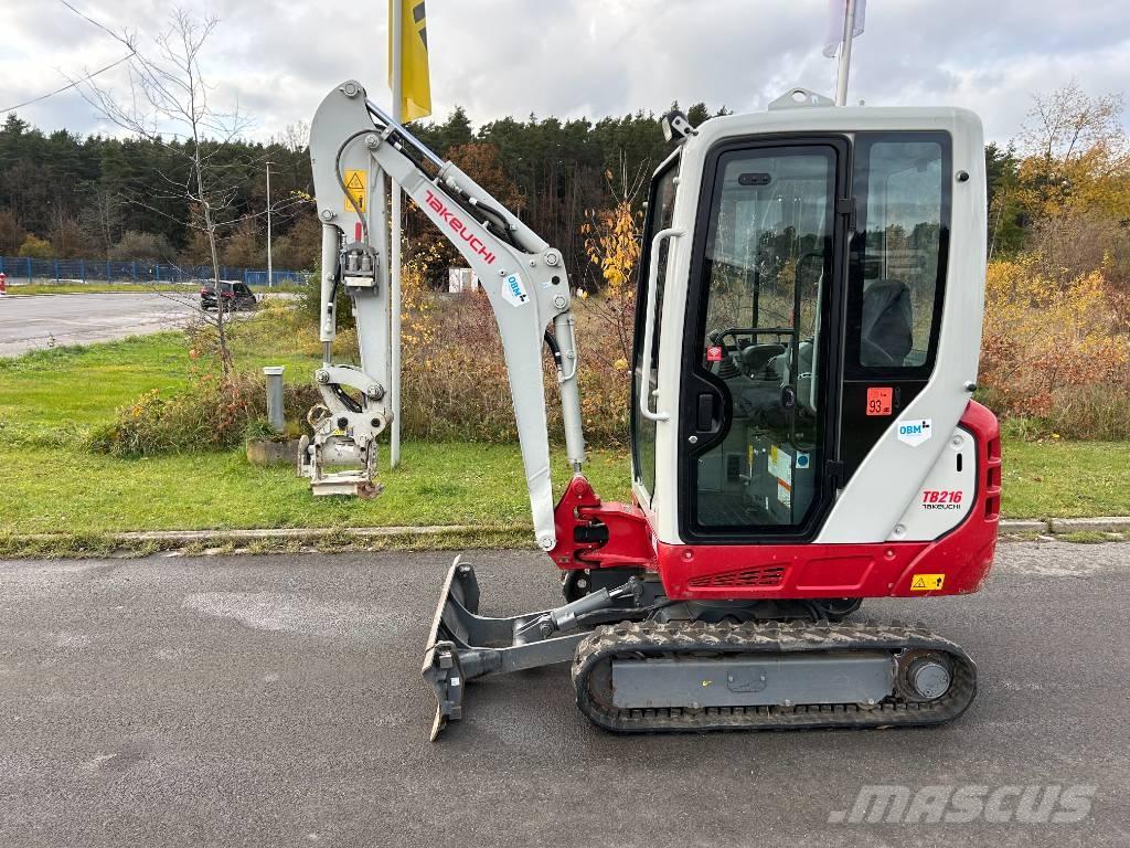 Takeuchi TB 216A V4 Міні-екскаватори < 7т