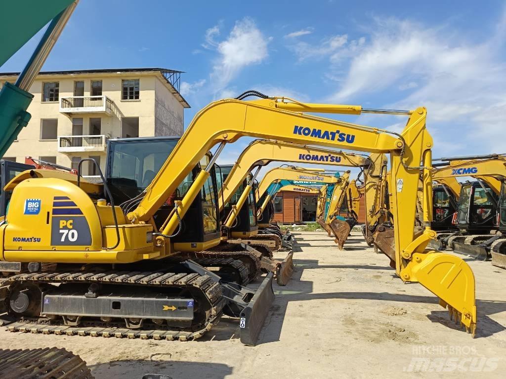 Komatsu PC 70 Гусеничні екскаватори