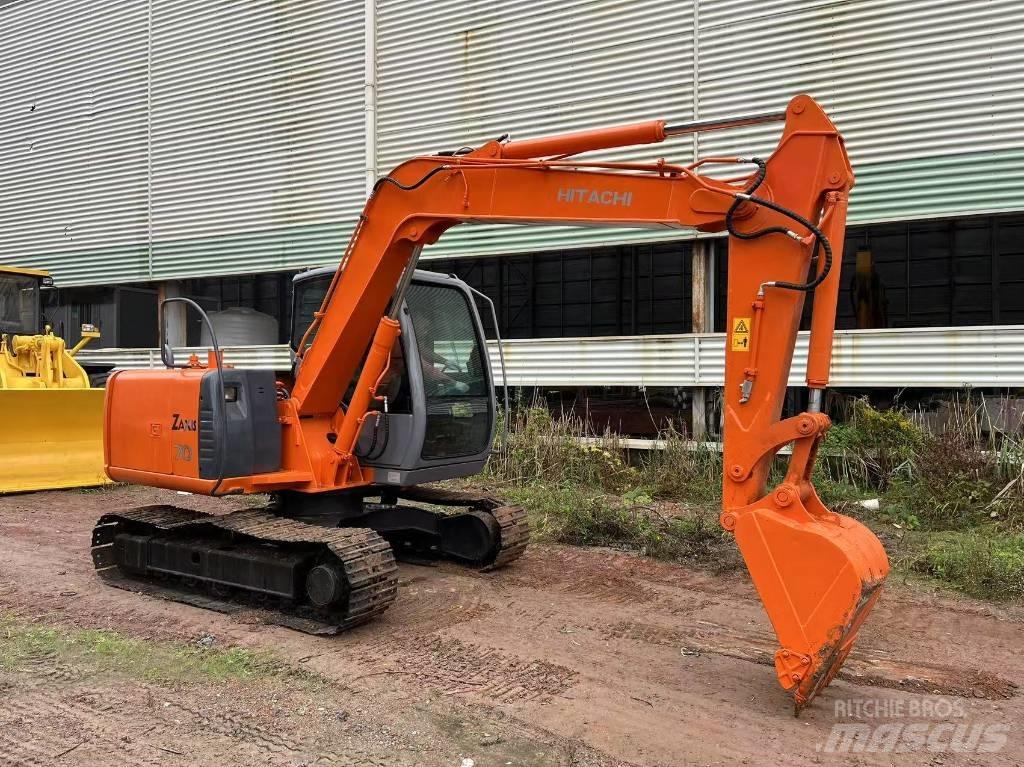 Hitachi zx70 Міні-екскаватори < 7т