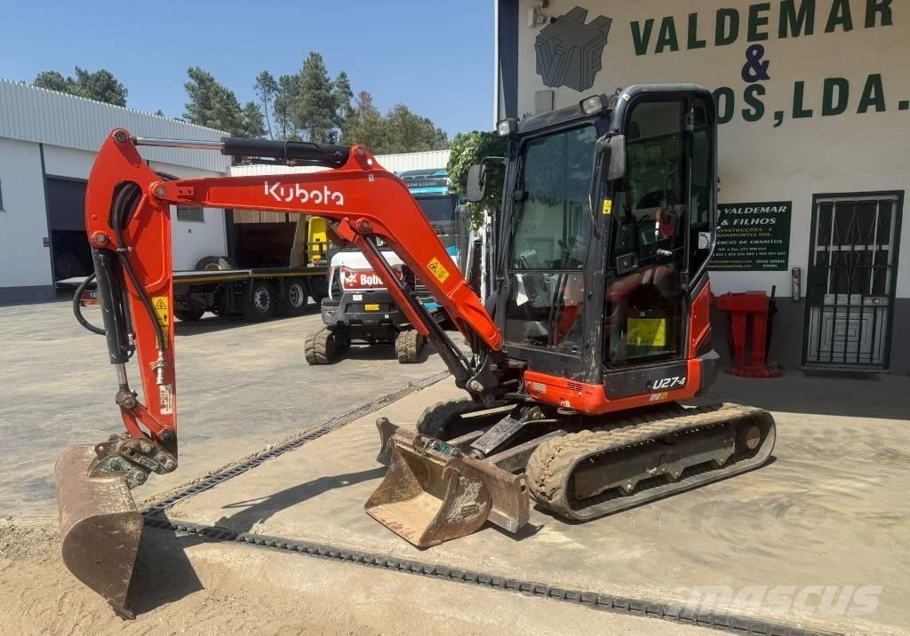 Kubota U 27-4 Міні-екскаватори < 7т