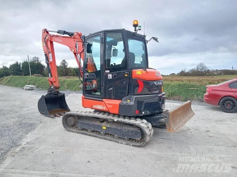 Kubota KX 060-5 Міні-екскаватори < 7т
