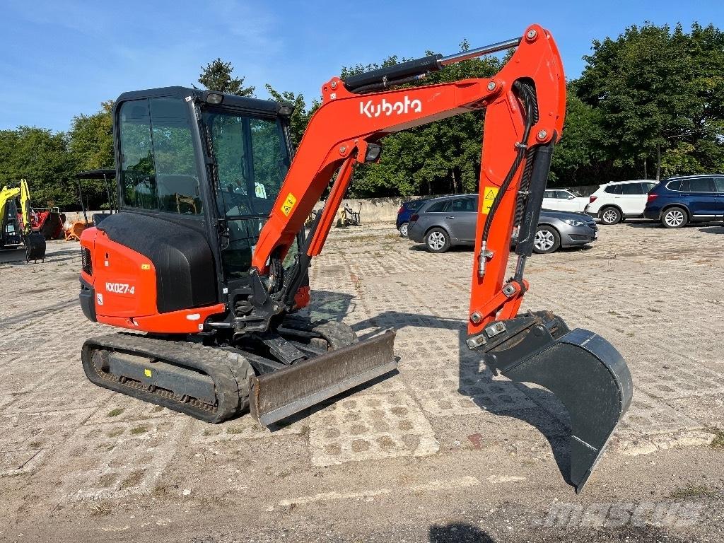 Kubota KX 027-4 Міні-екскаватори < 7т