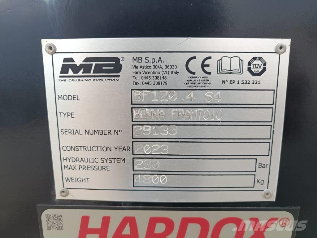 MB Crusher BF 120.4 Роздрібнювачі