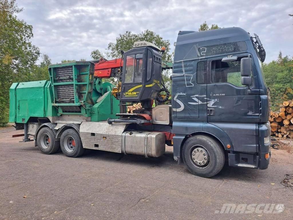 MAN TGA 26.530 Подрібнювачі деревини
