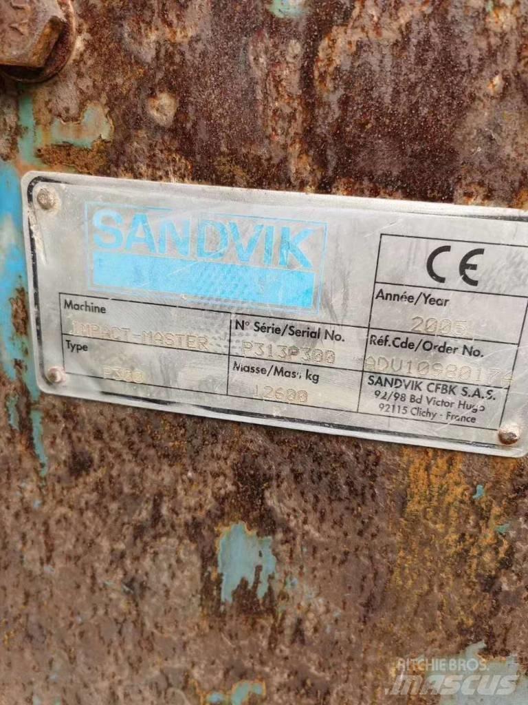 Sandvik P300 Роздрібнювачі