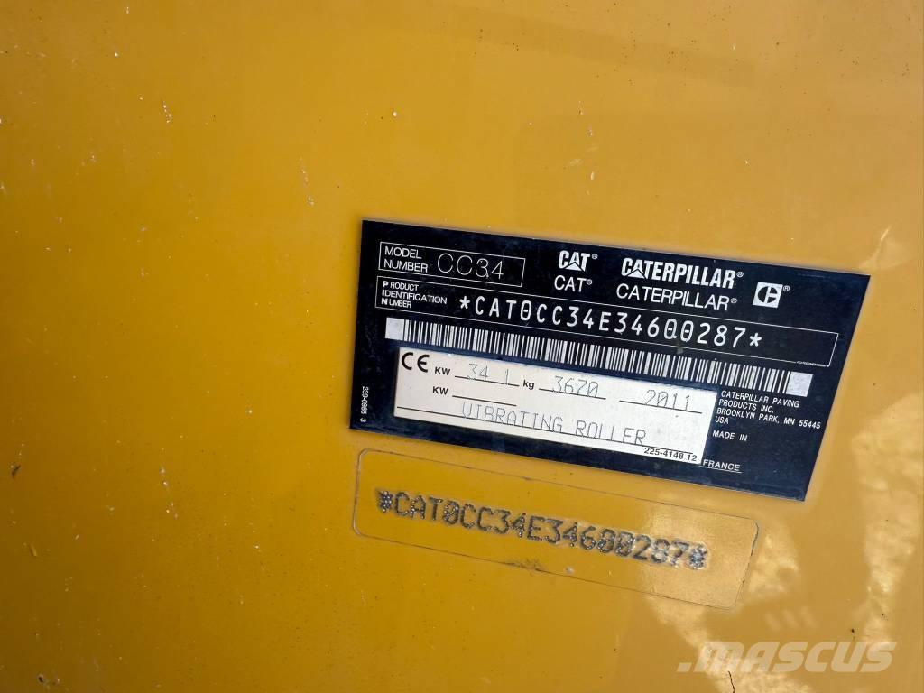 CAT CC 34 Комбіновані катки