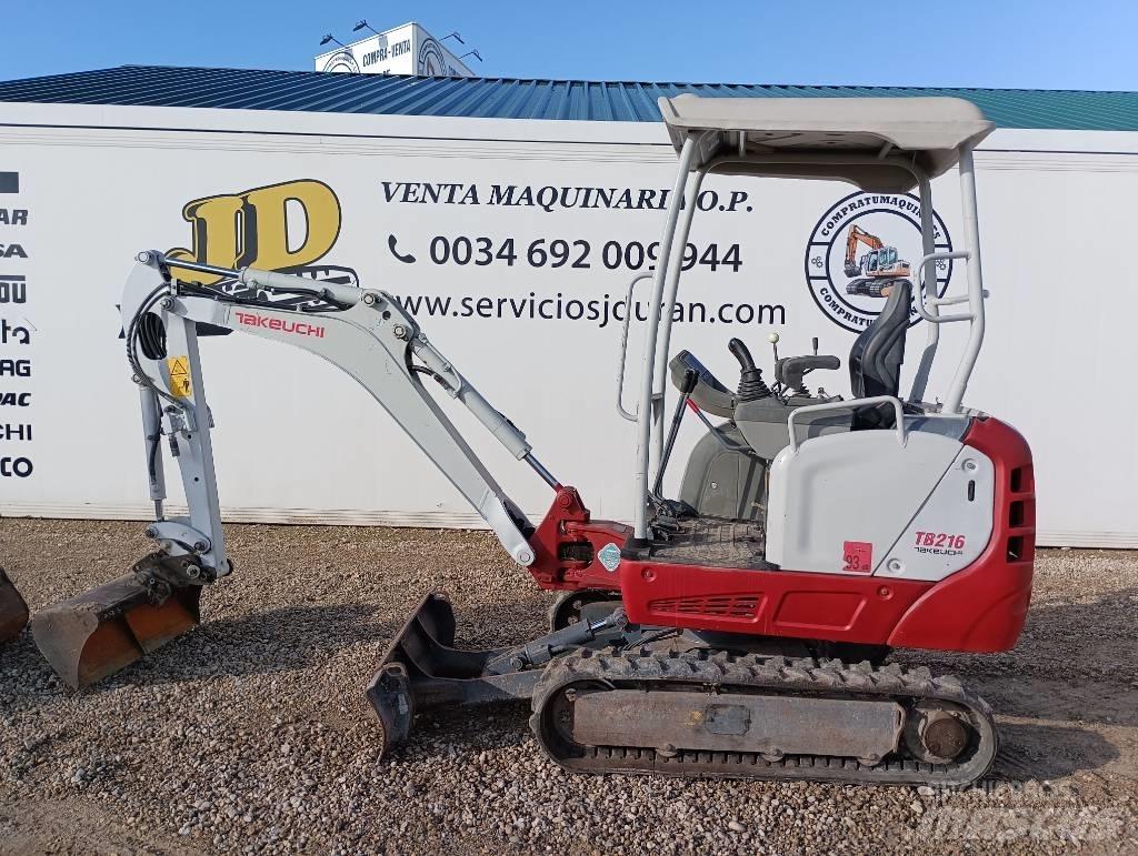 Takeuchi TB 216 Міні-екскаватори < 7т