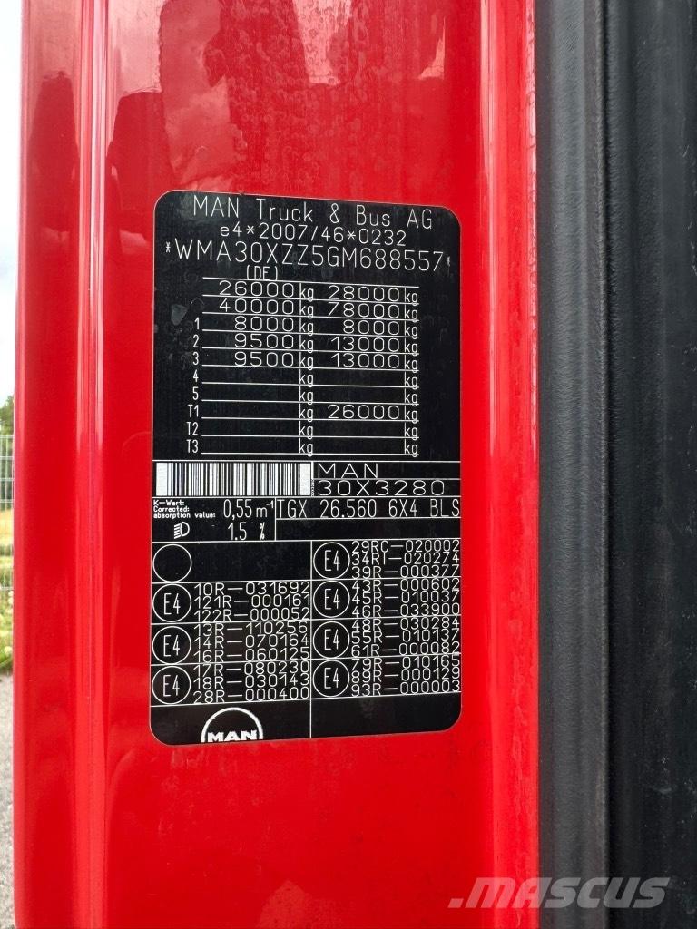 MAN TGX 26.560 6x4 Тягачі