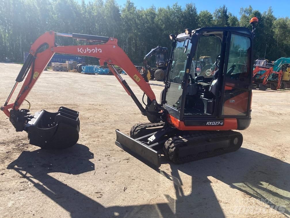 Kubota KX027-4 Міні-екскаватори < 7т