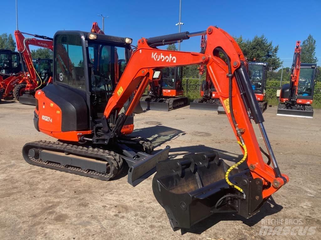 Kubota KX027-4 Міні-екскаватори < 7т
