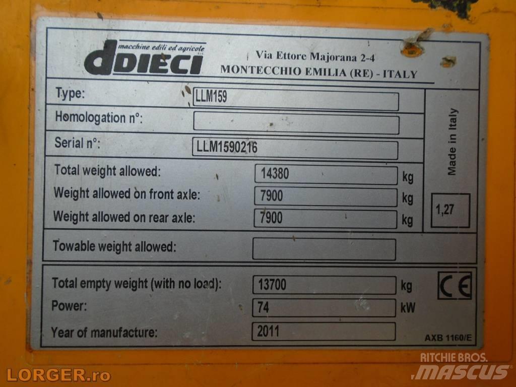 Dieci Pegasus 38.16 Телескопічні навантажувачі