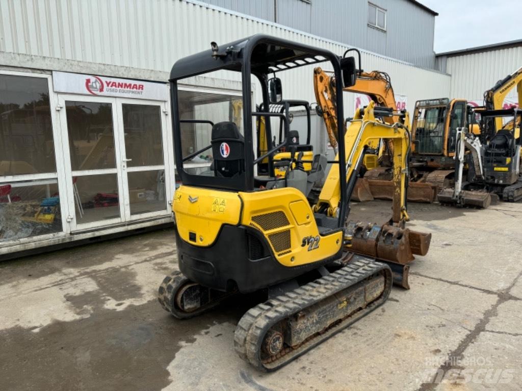 Yanmar SV22 (01310) Міні-екскаватори < 7т