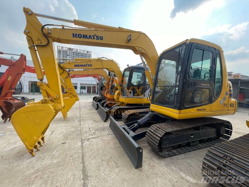 Komatsu PC 60 Міні-екскаватори < 7т
