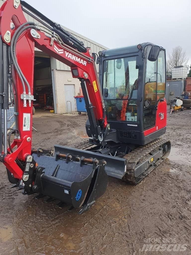 Yanmar SV26 Міні-екскаватори < 7т