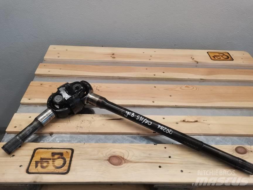 JCB 527 front axle Осі
