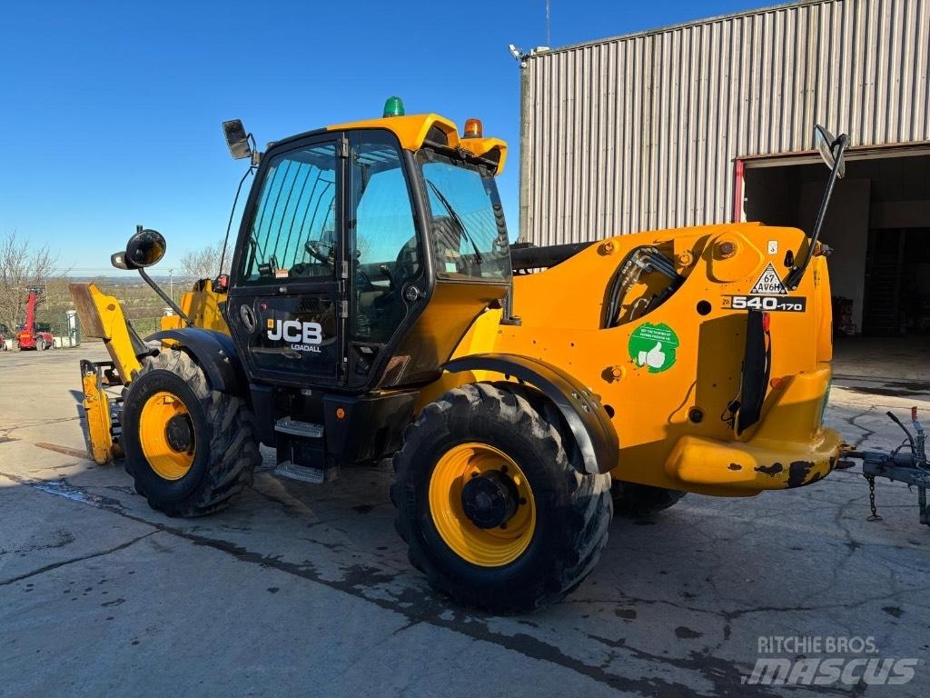 JCB 540-170 Телескопічні навантажувачі