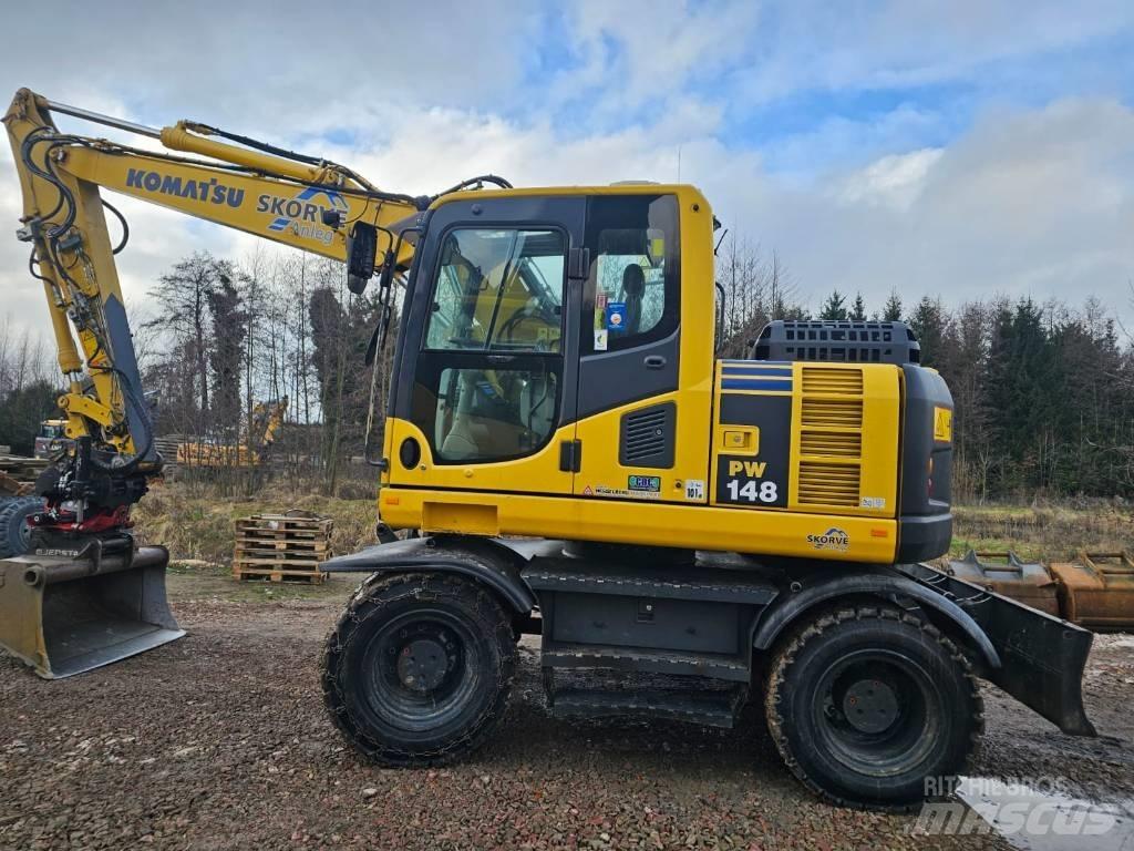 Komatsu PW148-8 Колісні екскаватори
