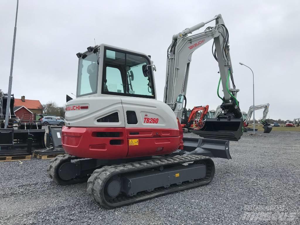 Takeuchi TB260 Міні-екскаватори < 7т