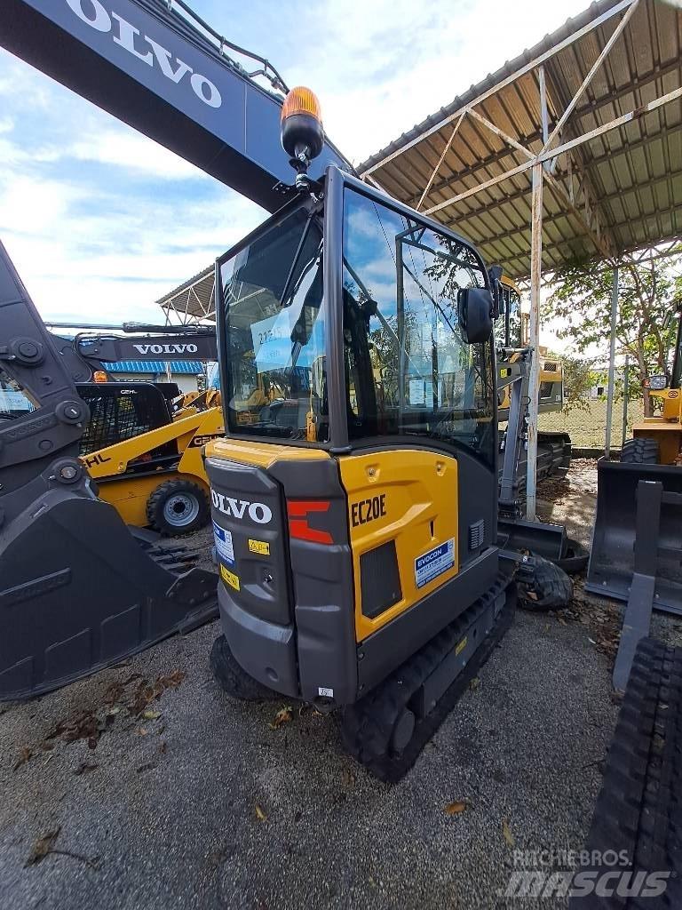 Volvo EC20E Міні-екскаватори < 7т