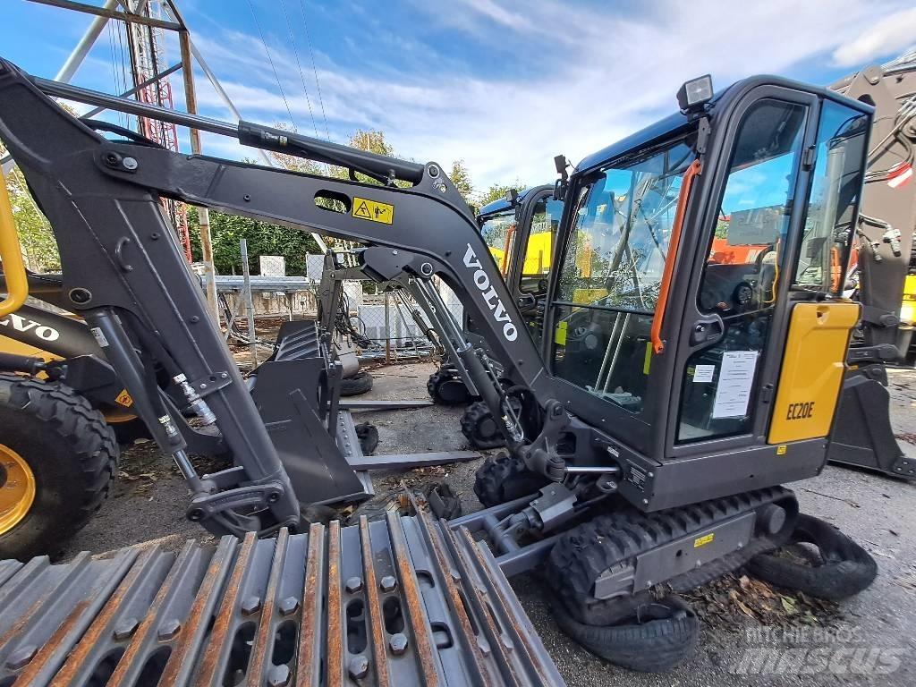 Volvo EC20E Міні-екскаватори < 7т
