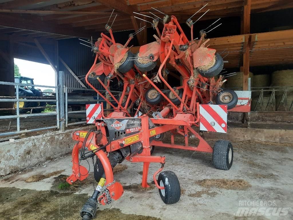 Kuhn Gf10802 tg2 Граблі і сінозворушувачі