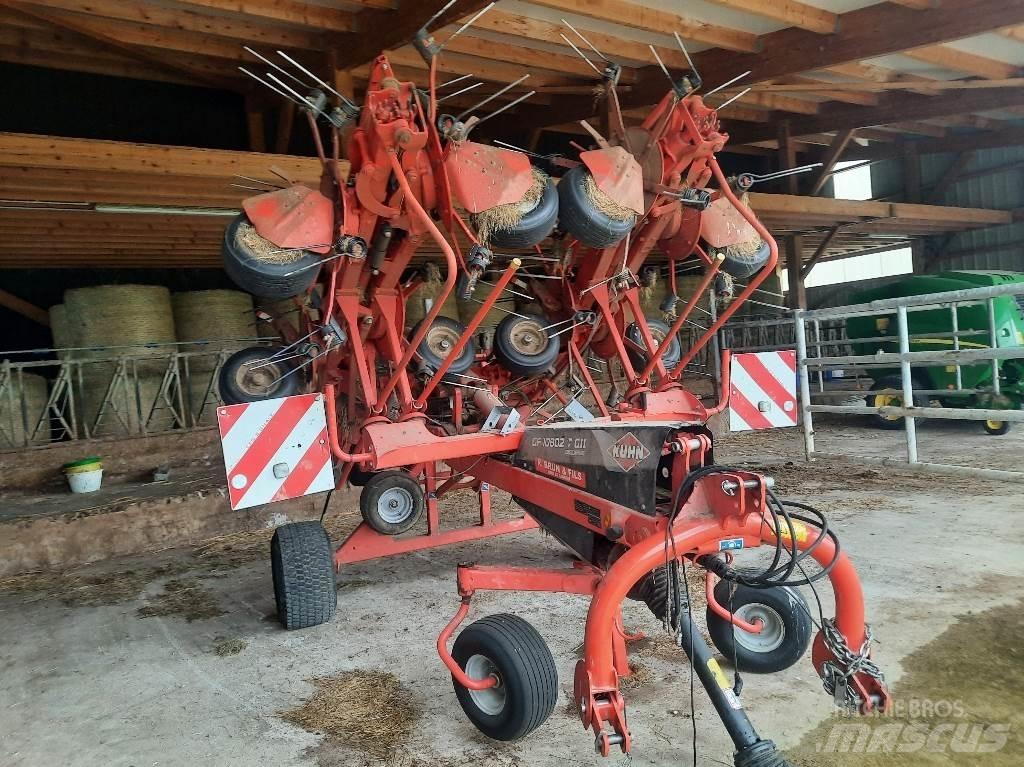 Kuhn Gf10802 tg2 Граблі і сінозворушувачі