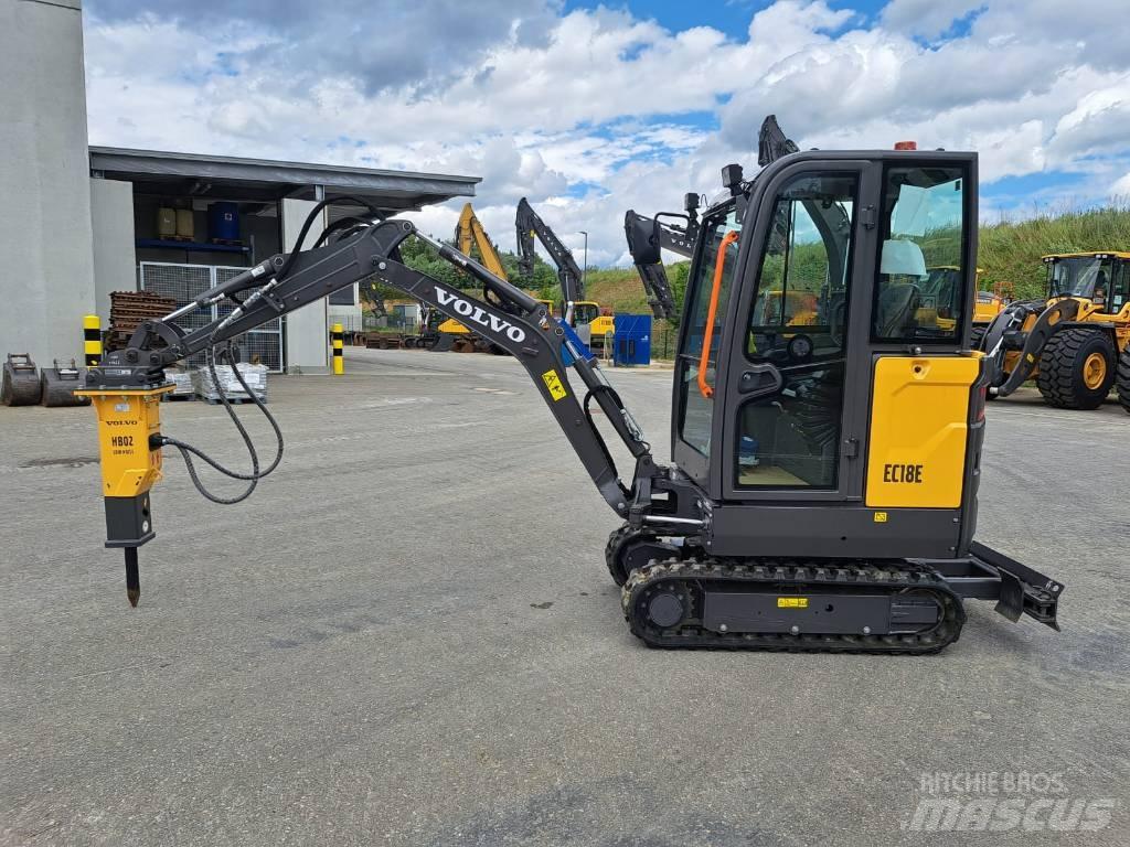 Volk EC 18 E Міні-екскаватори < 7т