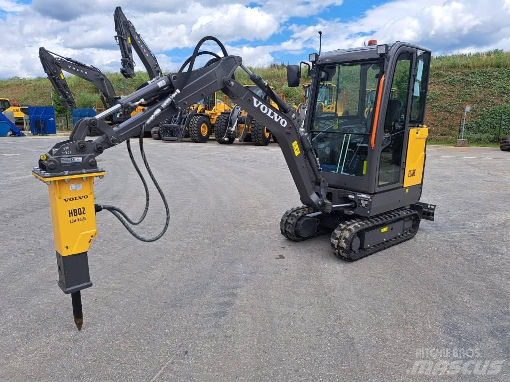 Volk EC 18 E Міні-екскаватори < 7т
