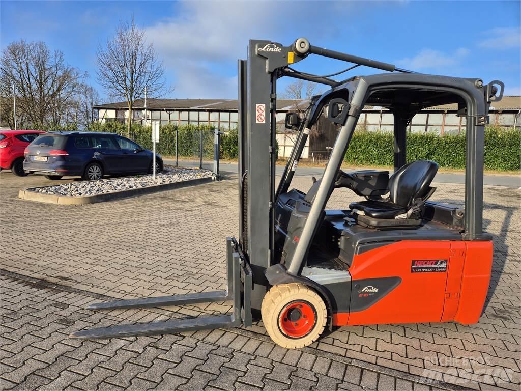 Linde E18L-02 Електронавантажувачі