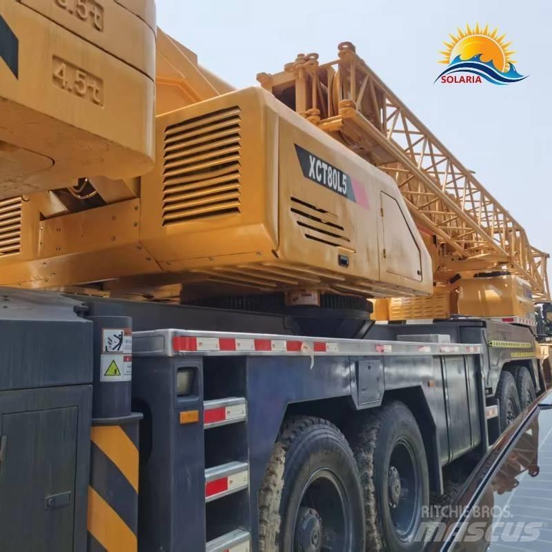 XCMG xct80l5 автокрани