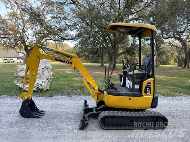 Komatsu PC18MR-2 Міні-екскаватори < 7т