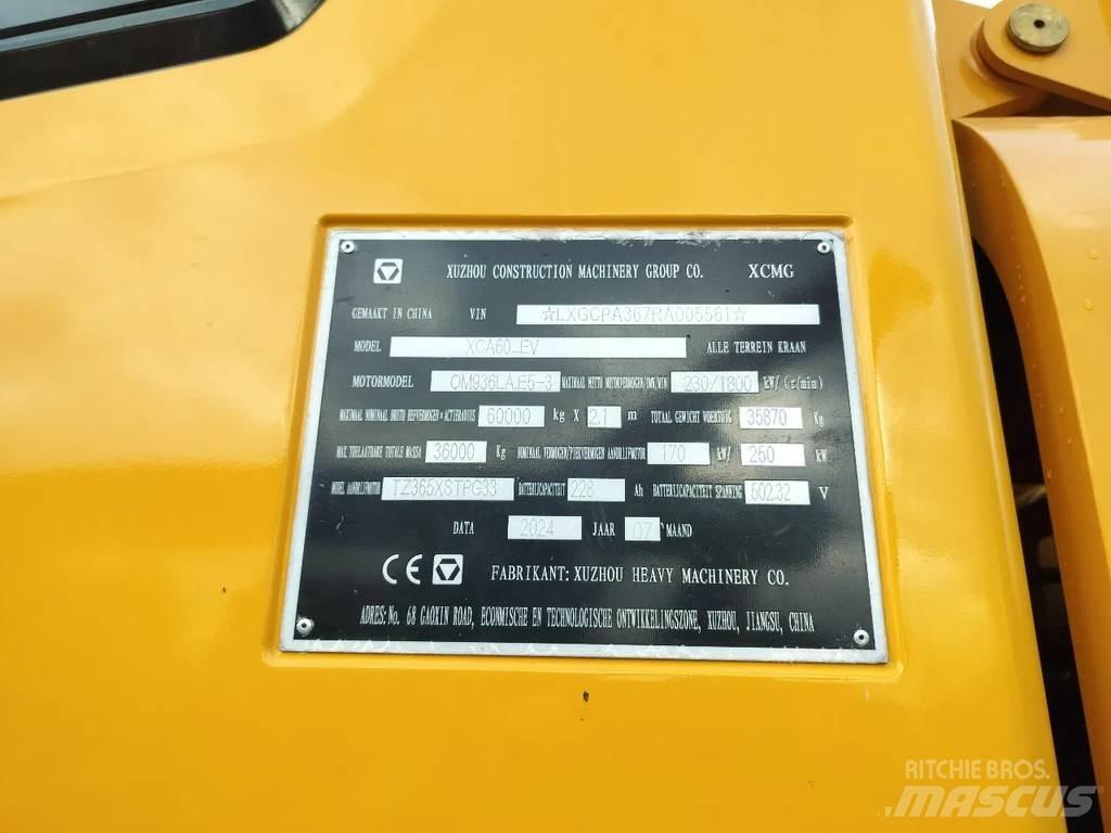 XCMG XCA60_EV автокрани